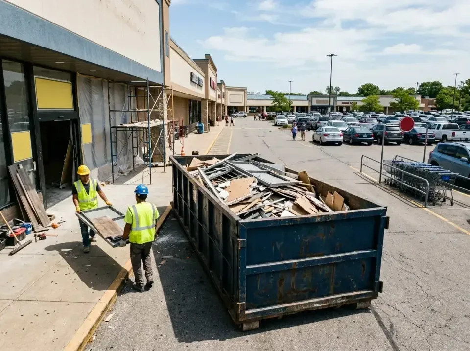 retail-store-renovation-debris-003 — frequently asked questions, Roll-off Dumpster Rentals in Delavan Lake, WI